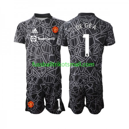 Fußballtrikots Manchester United DE GEA 1 Torwart Kinder 2022-2023 Kurzarm Auswärts-trikot kaufen